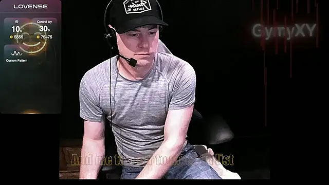 Snapshot of GymyXY chatting on February 1, 7:36 am GymyXY online show from February 1, 7:36 am