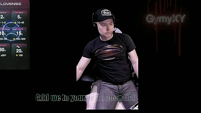 Snapshot of GymyXY chatting on February 2, 6:48 am GymyXY online show from February 2, 6:48 am