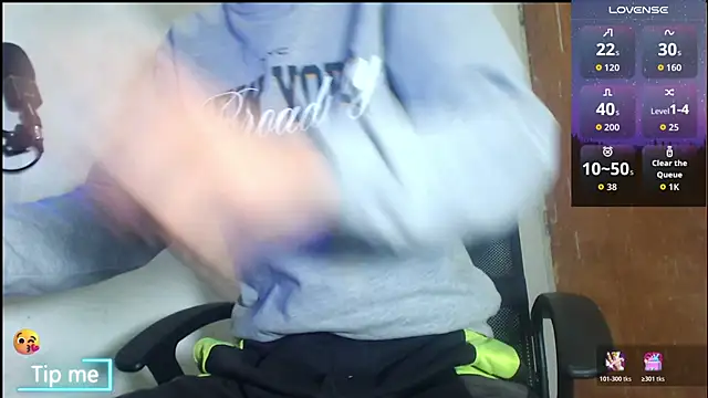 GrayHornyX online show from April 14, 9:09 am