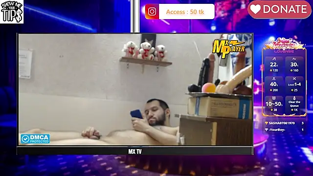 BISEXGOOD777 online show from April 8, 4:57 am