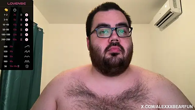alexxxbear online show from December 17, 7:20 pm