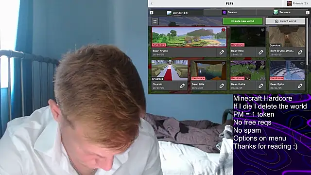 Snapshot of lustylyndon chatting on October 4, 6:24 pm lustylyndon online show from October 4, 6:24 pm