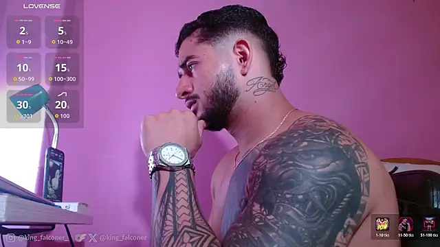 king falconer online show from April 9, 3:37 am