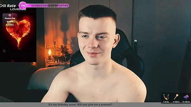 Happydeimos online show from December 1, 9:29 pm