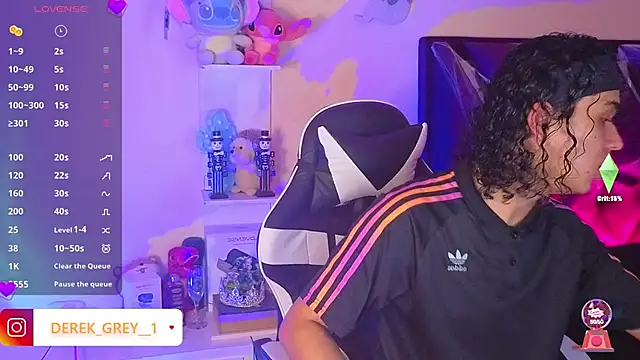 Snapshot of derek_greyy_ chatting on October 19, 7:06 pm derek greyy online show from October 19, 7:06 pm