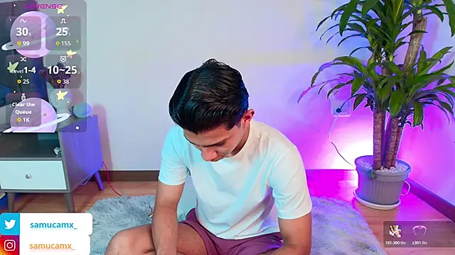 samucamx  online show from January 17, 3:31 am