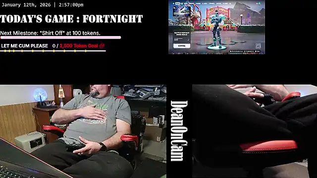 DeanonCam online show from January 12, 8:57 pm