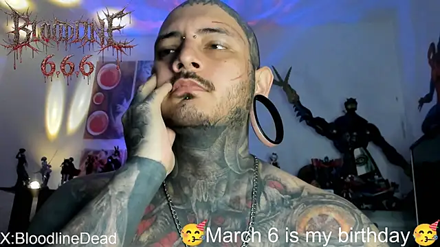 DEATHINK666XX online show from March 1, 6:29 pm