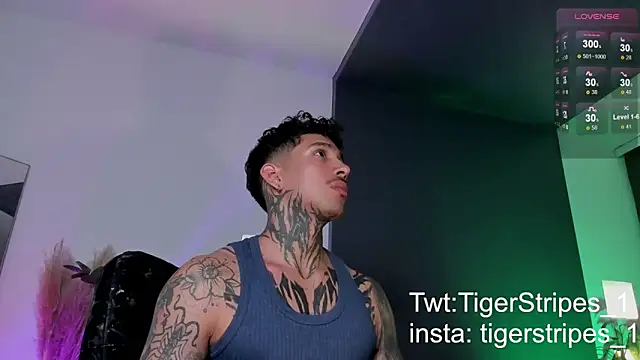 TigerStripes1  online show from March 20, 11:56 pm